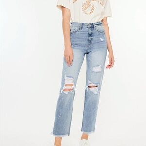 KanCan high rise slim straight jeans-Woman’s- New with tags